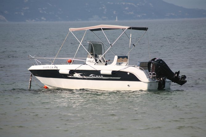 Motor Boat Hire in CorfuItalmar 17, Asso 5.10, Next 5m - Exploring Corfu Waterways