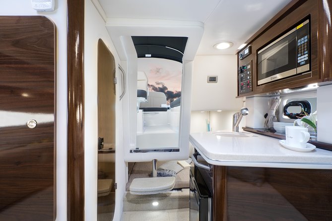 Motor Yacht (2020)Luxury Private Cruise Around Santorini - Pickup and Drop-off Service