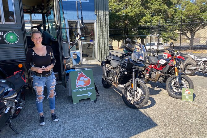 Motorcycle Rental in Sidney - Pickup and Meeting Point