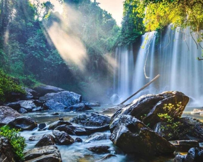 Motos Tour Adventure Kulen Mountain - Local Village Exploration