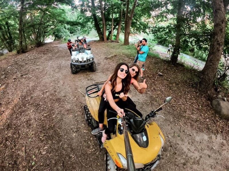 Motta Camastra: Quad Bike Tour to the Alcantara Gorges - Inclusions and Exclusions