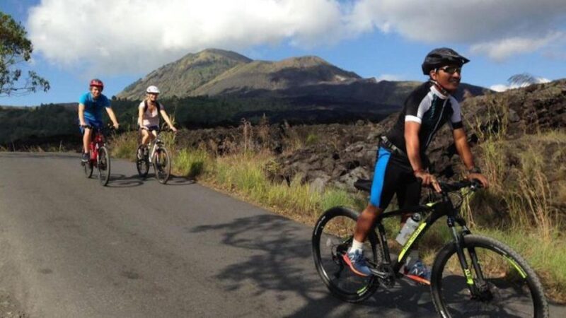 Mount Batur: Black Lava Cycling Tour W/ Natural Hot Spring - Cycling Details