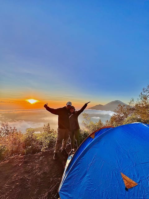 Mount Batur Camping Sunset & Sunrise View - Itinerary Details