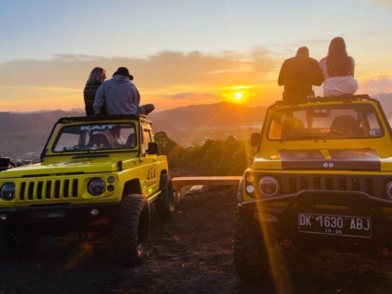 Mount Batur Jeep Sunrise Adventure and Natural Hot Spring - Detailed Activity Description