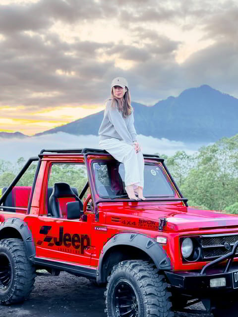 Mount Batur Jeep Sunrise With Guide & Lunch - Booking and Cancellation
