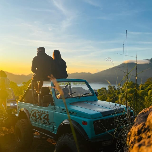 Mount Batur: Sunrise Jeep And Natural Hot Spring Tour - Itinerary Highlights