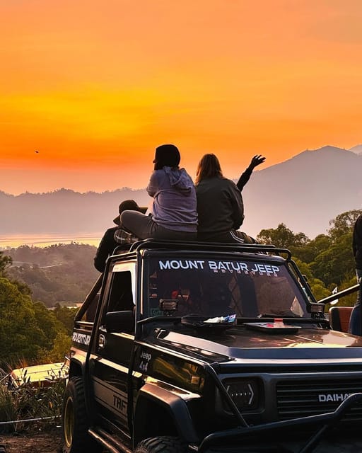 Mount Batur: Sunrise Jeep And Natural Hot Spring Tour - Pickup and Drop-off Locations
