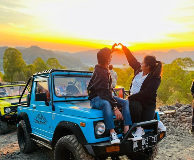 Mount Batur: Sunrise Jeep Tour & Natural Hot Spring - Itinerary and Experience