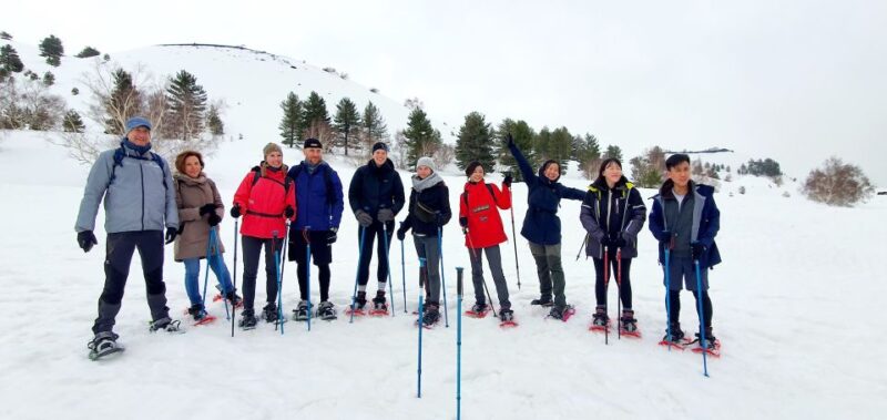 Mount Etna: Guided Snowshoeing Trekking Tour - Activity Details