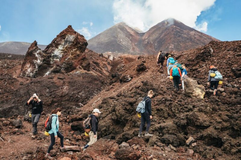 Mount Etna: Guided Trek 3,000 Meters to the Summit - Itinerary Highlights