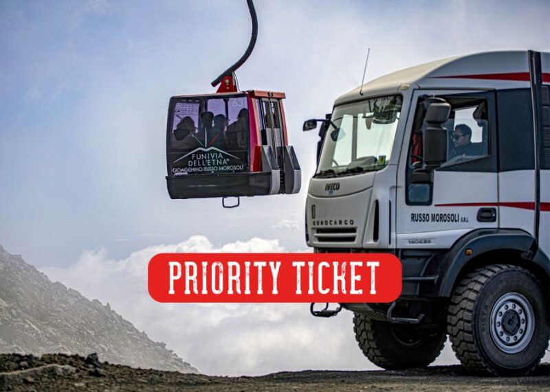 Mount Etna: Roundtrip Cable Car and 4x4 Bus Ticket - Tour Inclusions and Conditions