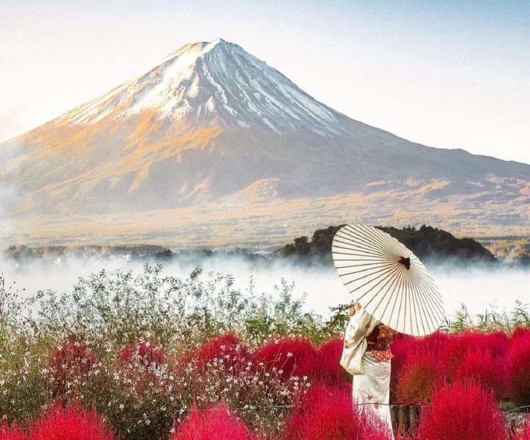 Mount Fuji, Oshino Hakkai and Onsen 1-Day Trip From Tokyo - Key Points