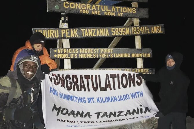 Mount Kilimanjaro - Lemosho Route - Inclusions in the Package