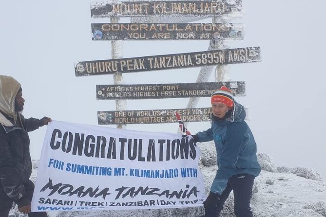 Mount Kilimanjaro - Marangu Route - Availability and Restrictions