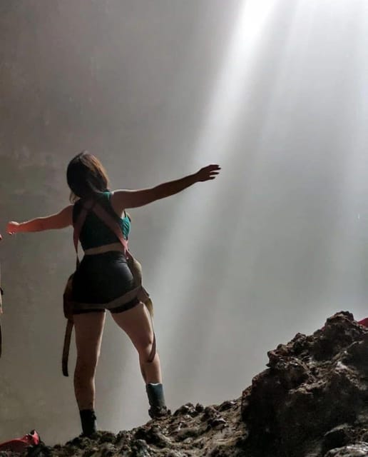 Mount Merapi Sunrise and Jomblang Cave Adventure Tour - Jomblang Cave Exploration