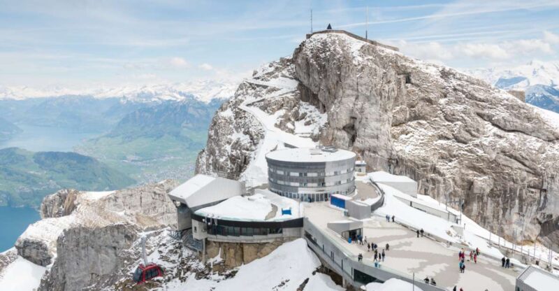 Mount Pilatus (Private Tour) - Ascending via Breathtaking Cable Car