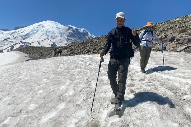 Mount Rainier Day Hike - Arriving at Mount Rainier