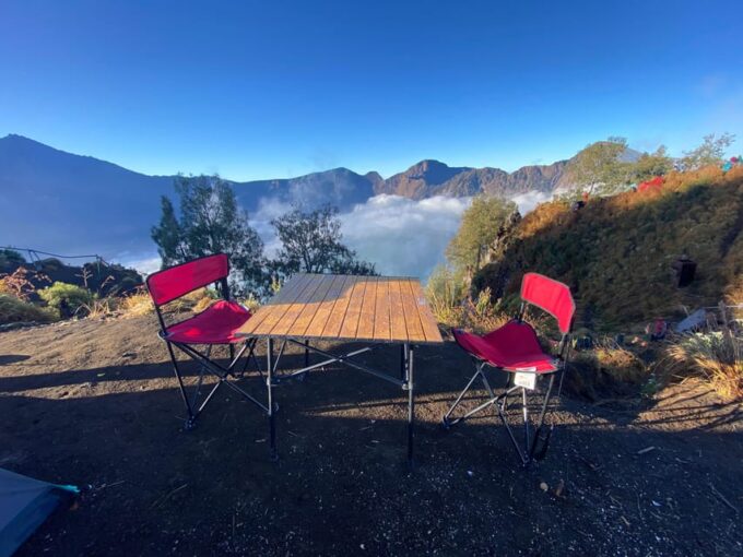 Mount Rinjani 2 Days 1 Night Senaru Crater Rim Trek - Meal Menu