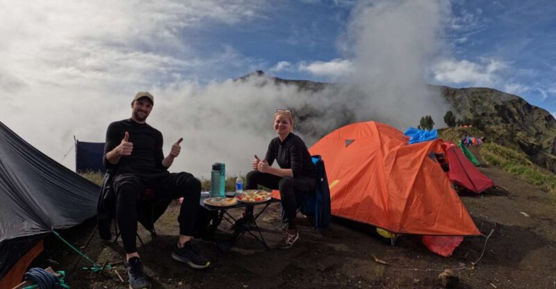 Mount Rinjani 2 Days and 1 Night Trek to Summit - Day 1 Schedule