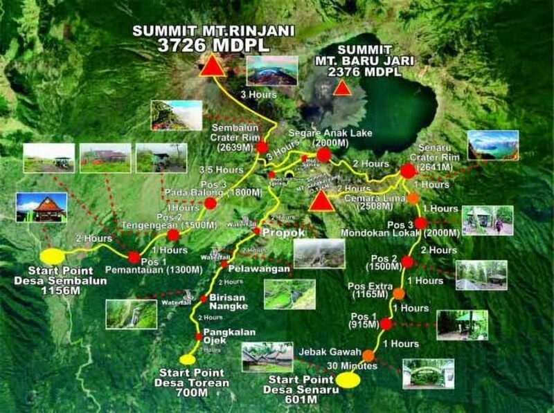 Mount rinjani summit 2 D/1 N tour - Transportation, Group Size, and Pricing