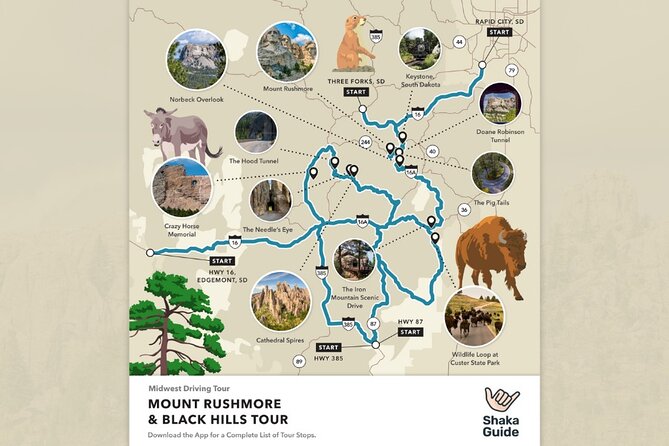 Mount Rushmore, Theodore Roosevelt and Badlands Audio Tour Guide - User Support and Feedback