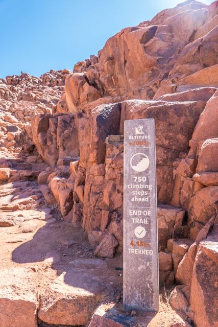 Mount Sinai Hiking Trip - Pricing Details