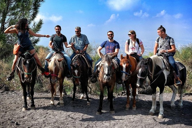 Mount Vesuvius Guided Horse Riding Tour With Sample Wine - Tour Highlights