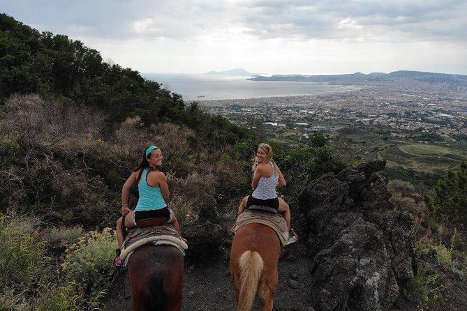 Mount Vesuvius Guided Horse Riding Tour With Sample Wine - Booking and Cancellation