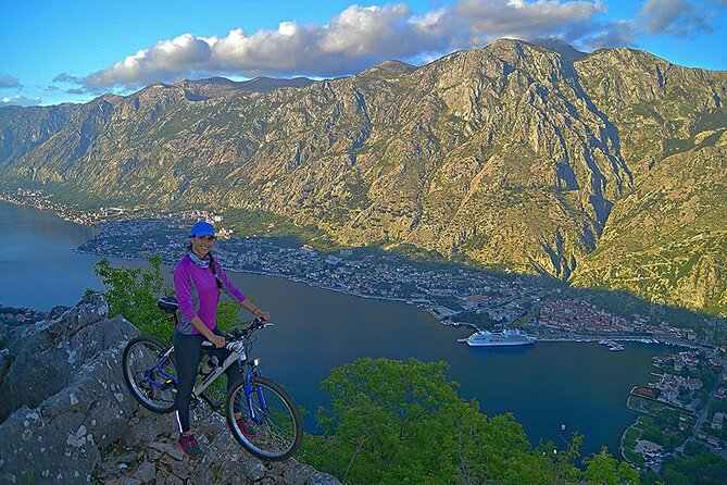 Mountain Biking on Vrmac Peninsula - Panoramic View on Kotor Bay - Memorable Photo Opportunities