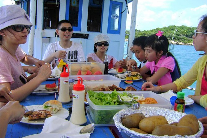 Mr. Tu Fishing Day Trip by Escort Boat From Koh Samui - Meal and Beverage Offerings