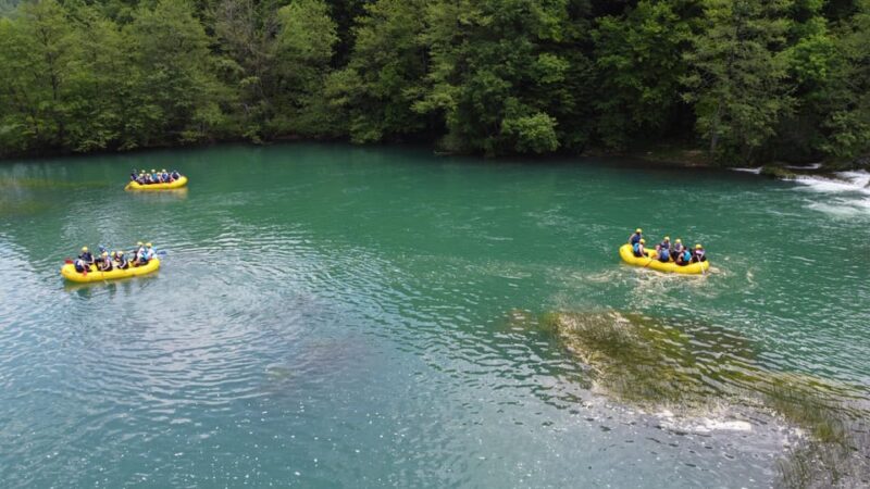 Mrežnica: Rafting/Kayaking Down Part - Guides and Support