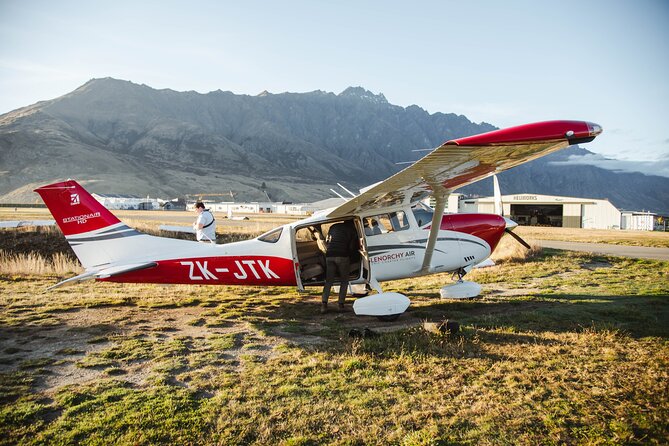 Mt. Cook Fly Explore Fly Ex Queenstown by Glenorchy Air - Flight Departure and Check-in