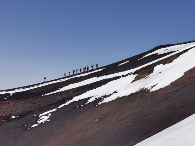 Mt Etna: Winter Trekking Tour With Optional Catania Transfer - Key Points