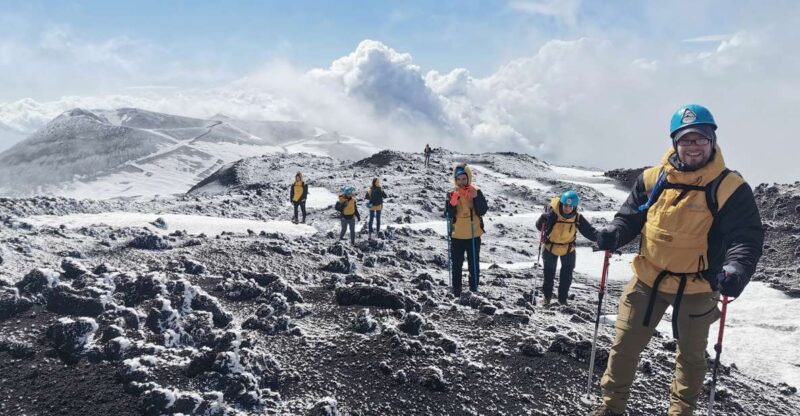 Mt Etna: Winter Trekking Tour With Optional Catania Transfer - Itinerary and Locations