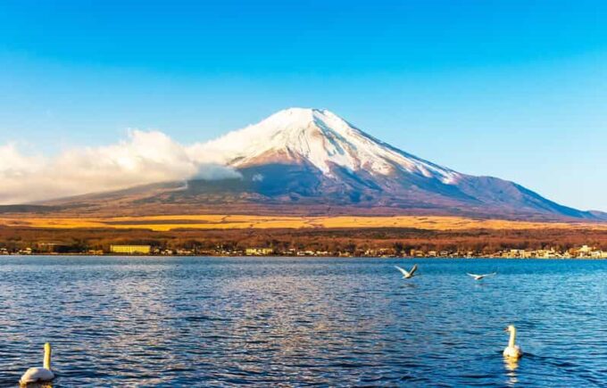 Mt.Fuji, Lake Kawaguchi &Yamanaka, Hot Spring Full-Day Tour - Arakurayama Sengen Park