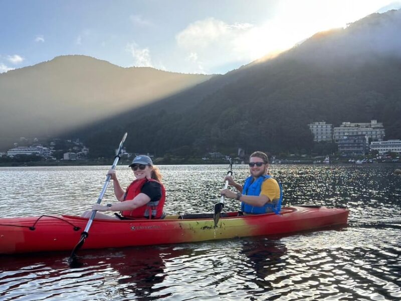 Mt Fuji Morning Kayaking Tour With the View of the Mt Fuji - Itinerary Details