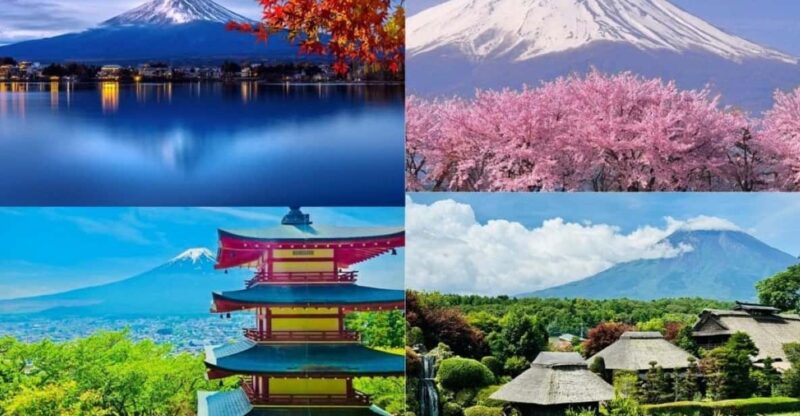Mt. Fuji, Oshino Hakkai, Lake Kawaguchi, Lake Ashi 1 Day Tour - Key Points