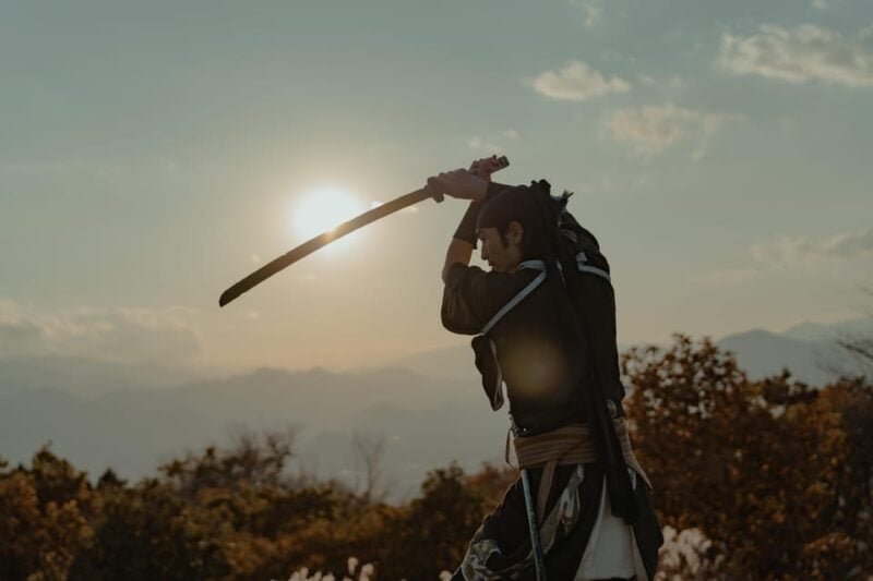 Mt. Fuji: Samurai Swordsmanship and Sound Meditation - Cutting the Straw Bundle