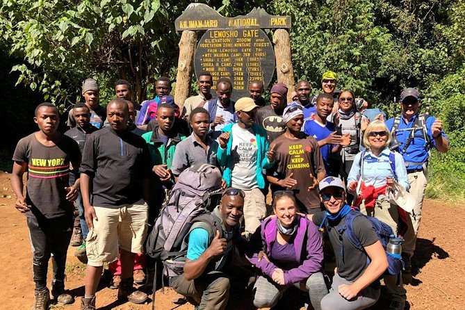 Mt Kilimanjaro Climb - 8 Days Lemosho - Meal and Accommodation Details