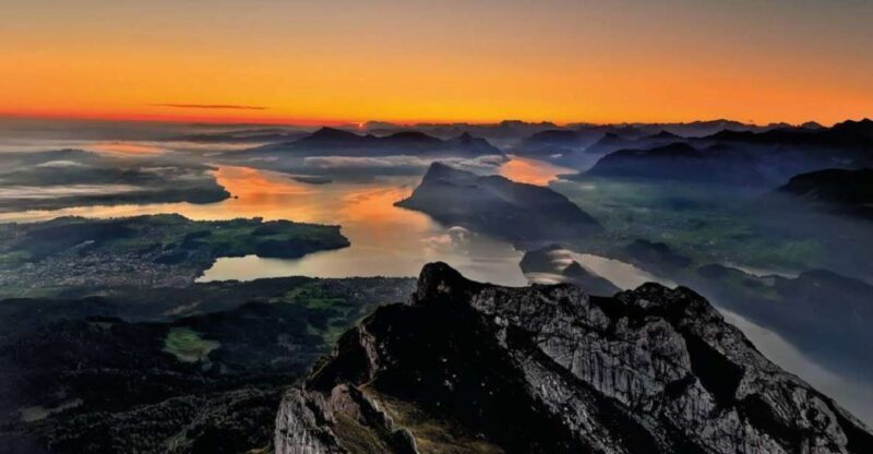 Mt. Pilatus and Mt. Titlis 2-Day Tour From Zurich - Lucerne Old Town
