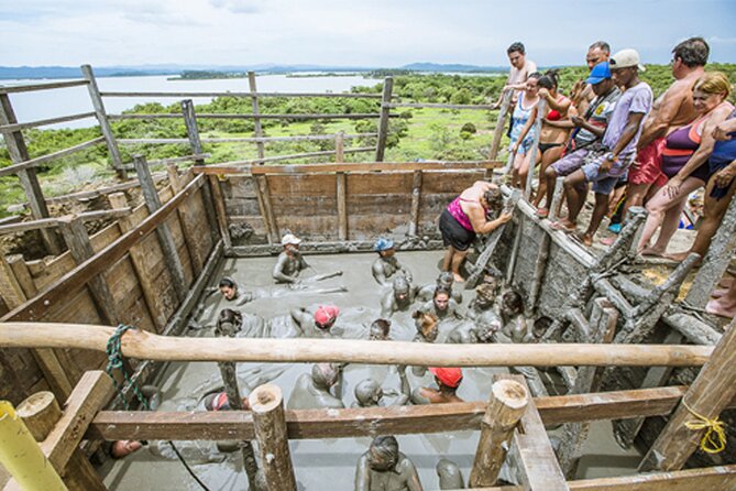 Mud Volcano Including Pool and Beach - Location and Transportation