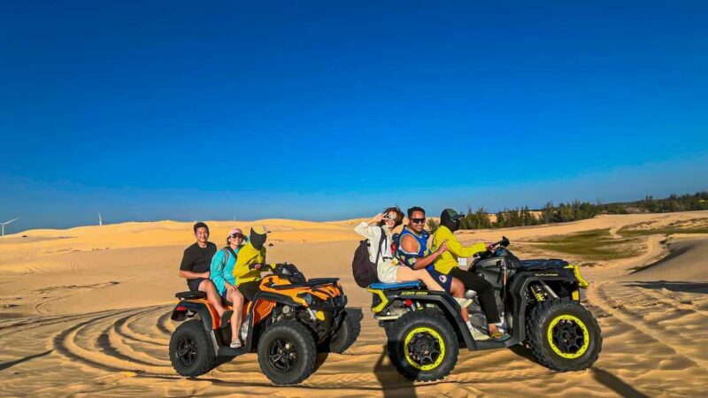 Mui Ne : White Sand Dunes Quad Bike (ATV) Rental Service - Key Points