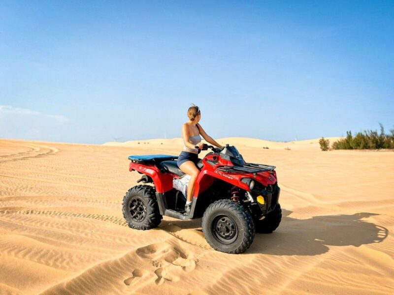 Mui Ne : White Sand Dunes Quad Bike (ATV) Rental Service - Highlights