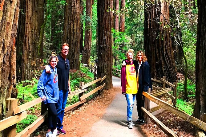 Muir Woods and California Wine Country 8 Hour Private Tour - Accessibility and Participation
