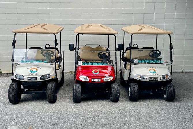 Multy-Day Golf Cart Rental for 6 Passengers - Key Points