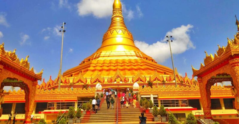 Mumbai: Kanheri Caves and The Golden Pagoda Temple - Exploring Kanheri Caves