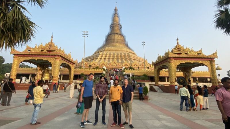 Mumbai: Private Tour for Kanheri Caves and Golden Pagoda - Meditation Cells and Inscriptions