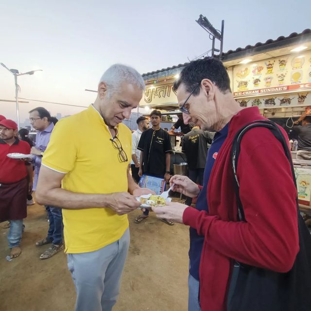 Mumbai Street Food Tour With Sun Set View - Savoring Delectable Treats at Sunset