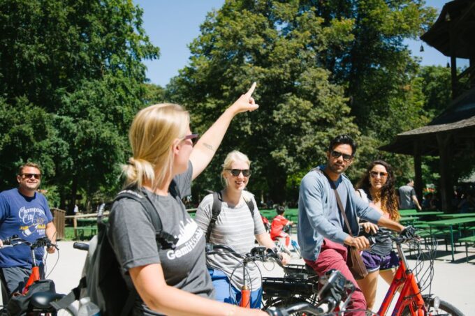 Munich: Bike Tour With Beer Garden Break - Discovering Historical Sights