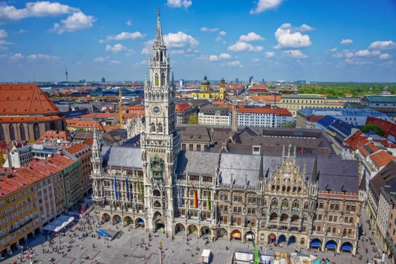 Munich City: Marienplatz and English Garden Walking Tour - Language and Accessibility